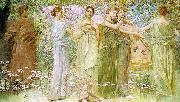 Thomas Wilmer Dewing The Days oil painting picture wholesale
